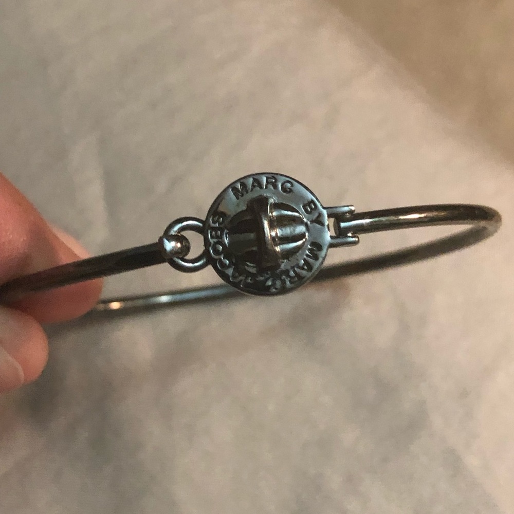 Marc by Marc Jacobs gunmetal bracelet
